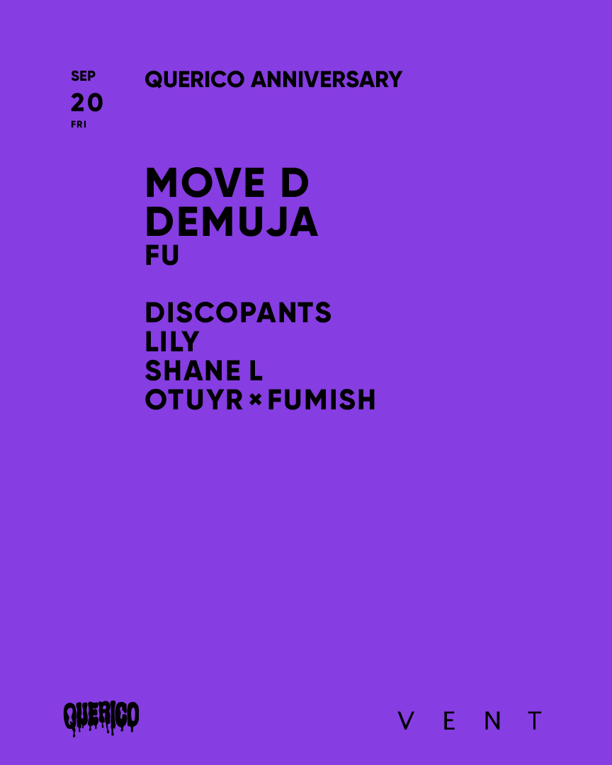 @VENT | 2nd ANNIVERSARY – MOVE D & DEMUJA