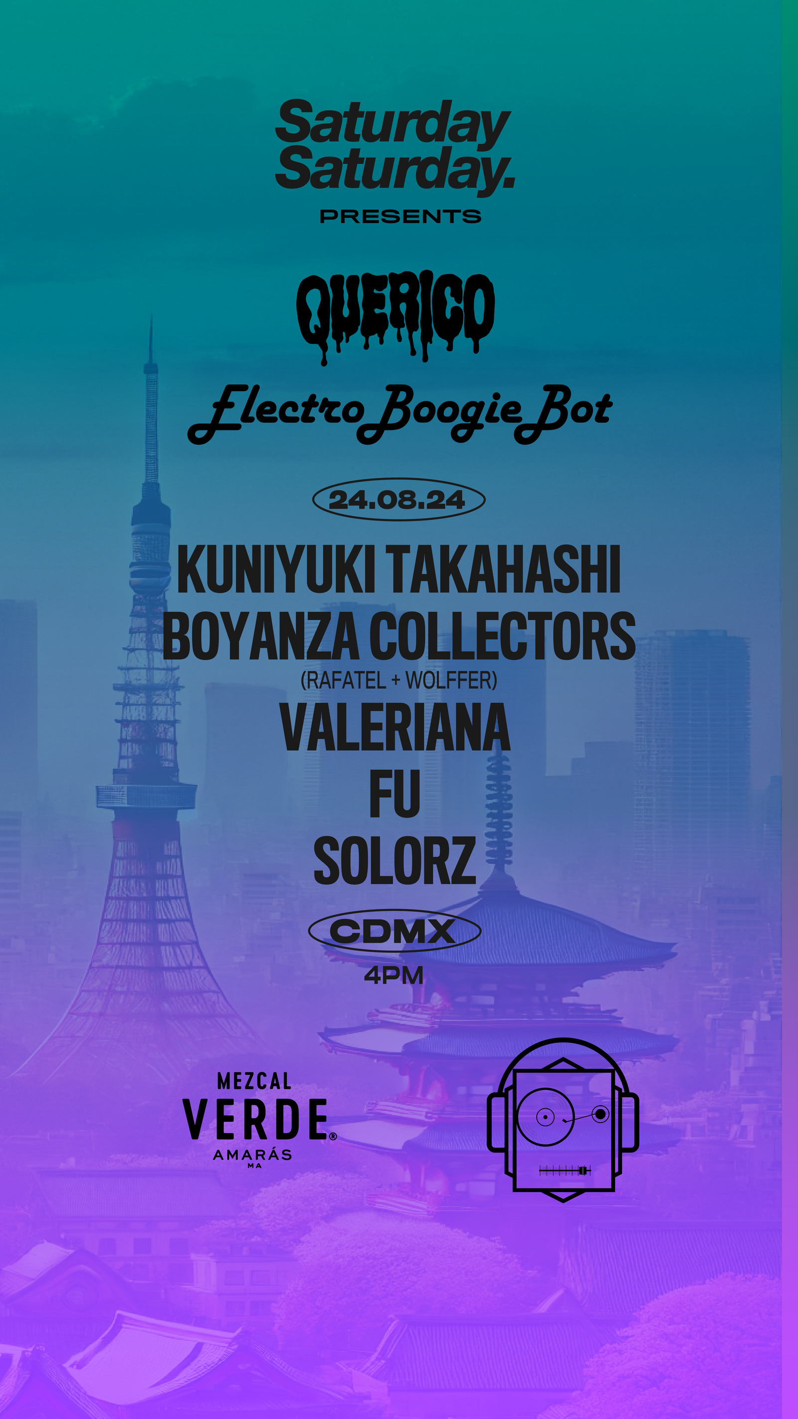 @SATURDAY SATURDAY | QUERICO X ELECTRO BOOGIE BOT