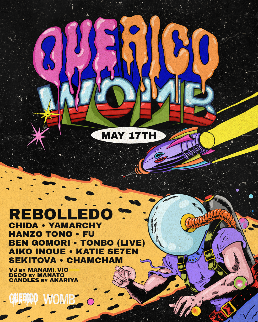 REBOLLEDO @WOMB – MAY.17.2024